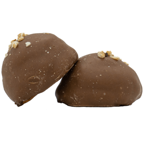 Pasta di Mandorla e Nocciola ricoperta di cioccolato al latte