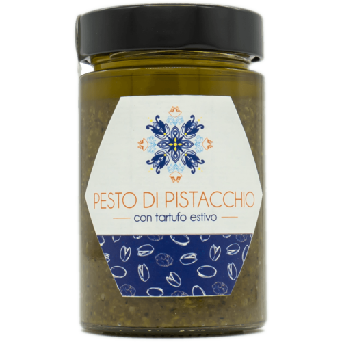 Pesto di pistacchio con tartufo estivo