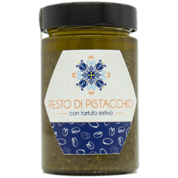 Pesto di pistacchio con tartufo estivo