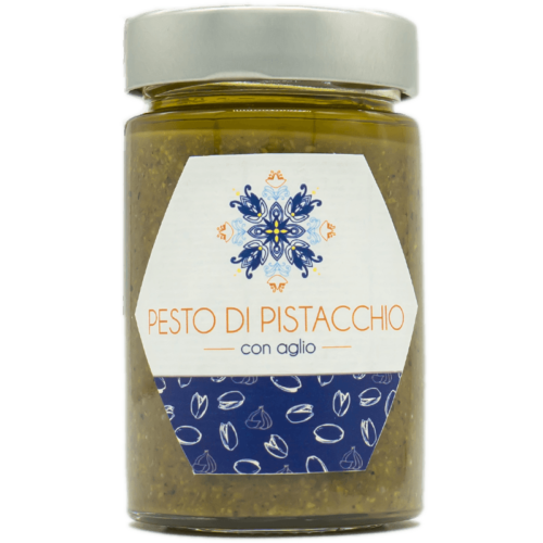 Pesto di pistacchio con aglio
