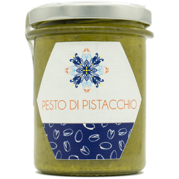 Pesto di pistacchio front