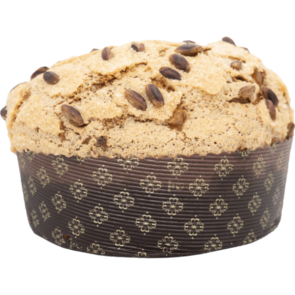 Panettone Pesca e Gocce di Cioccolato Extra Fondente