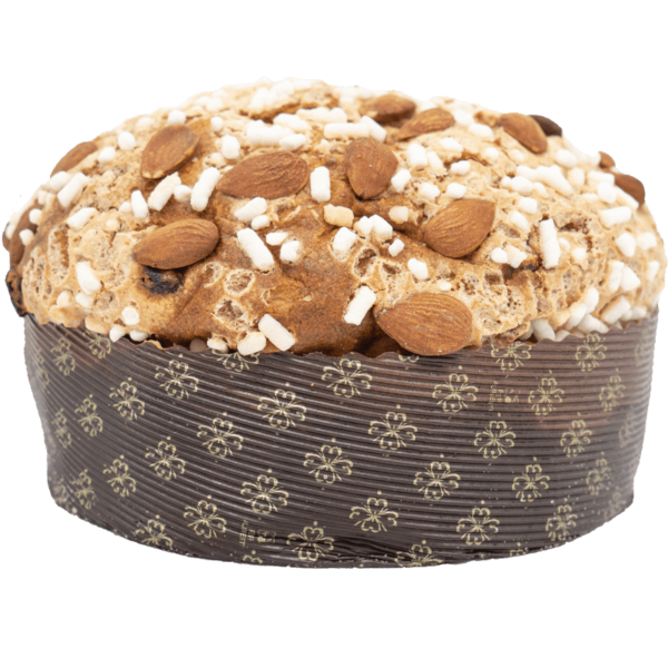 Panettone Tradizionale Glassato con Mandorle