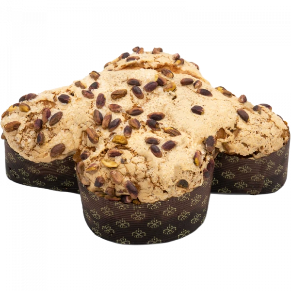 Colomba Artigianale con Pistacchi di Sicilia Pesca e gocce di cioccolato
